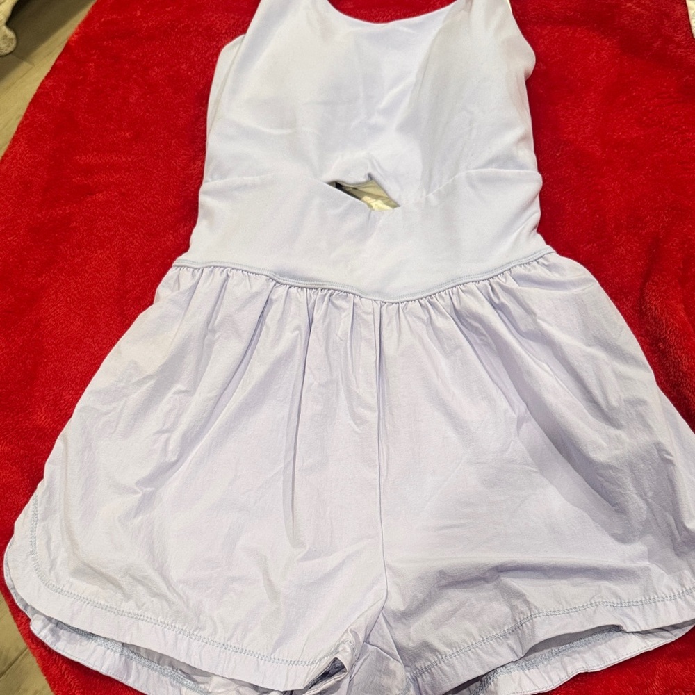 Lavender Romper Shorts - - Picture 2 of 8